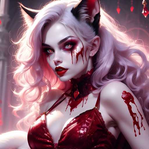 Vampire cat-girls